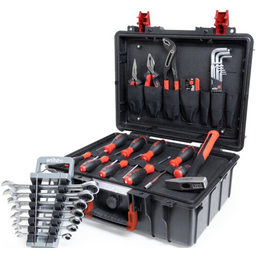 Wiha 45256 Set alata u koferu Basic set L mehaničarski, 46-delni Cene