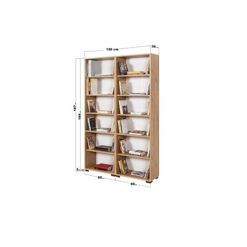 Hanah home Polica za knjige Evm 8225 Slike