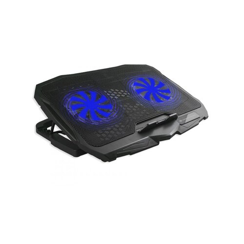 Conceptronic hladilna podloga za prenosnik do 17" - THANA07B (usb, 2x12,5cm, nastavljiva višina, protizdrsna, črna) Cene