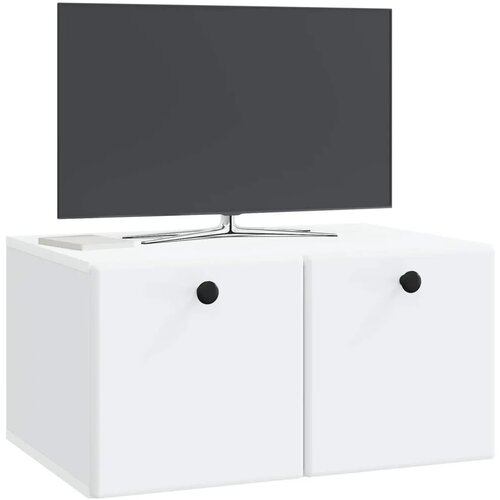  TV ormar za zid 59 5 x 41 x 30 cm Bijela Konstruirano drvo - Bijela 59 5 x 41 cm Slike