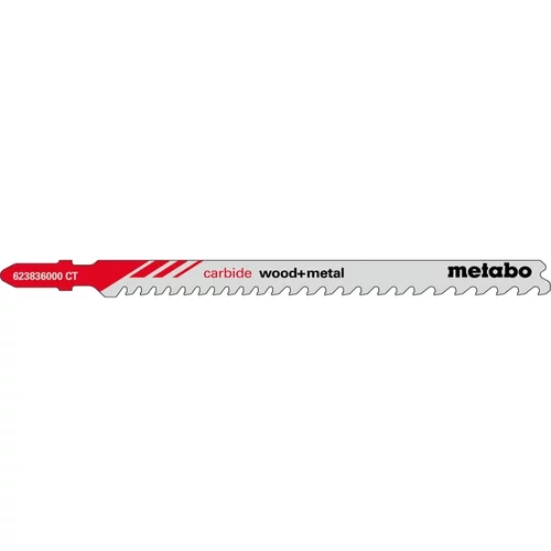 Metabo list vbodne žage HM 132/3.5-5mm T367XHM, 3 kos, 623836000