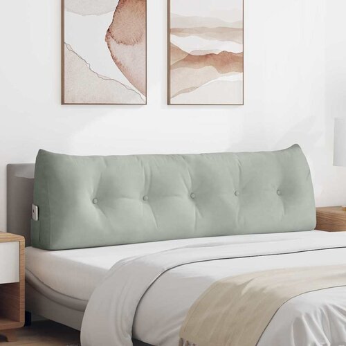  Jastuk za leđa Svijetlo siva 160 x 24 x 50 cm Bar&scaron;un Cijene