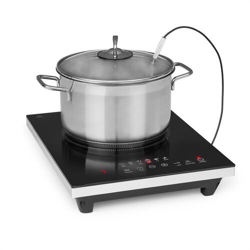 Klarstein Cook n Roll, indukcijska ploča, 2000 W, 3 h timer, 10 stupnjeva, crna Cijene