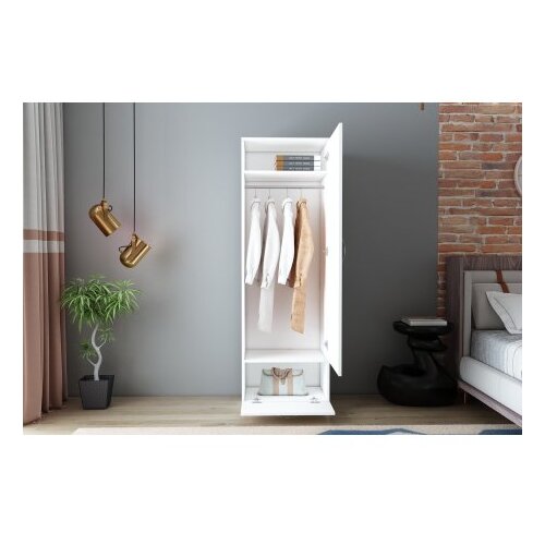 Hanah home santa - white white wardrobe Cene