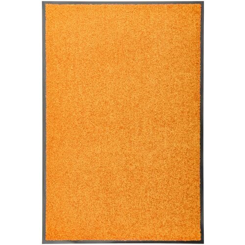 vidaXL Pralni predpražnik oranžen 60x90 cm Cene