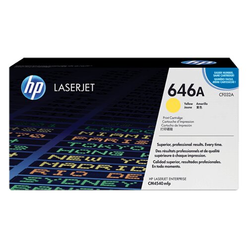 HP Toner CF032A 646A (rumena), original Cene