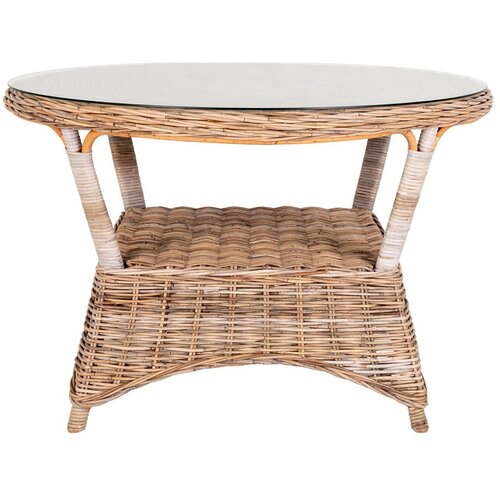 House Nordic Okrogla vrtna miza iz ratana &amp;oslash; 120 cm Larisa &amp;ndash; Slike
