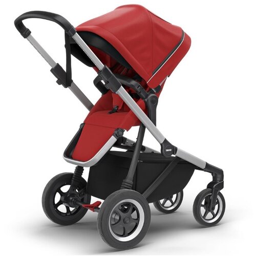 Thule sleek dečija kolica + kolevka - energy red Cene