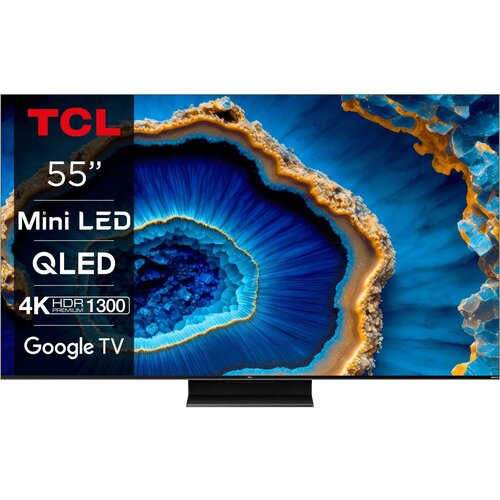 Tcl TV sprejemnik Mini LED QLED TV 55C805, 139cm Cene