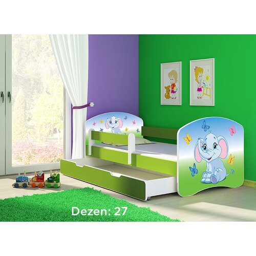 ACMA dečiji krevet ii 180x80 f + dušek 6 cm GREEN27 Cene