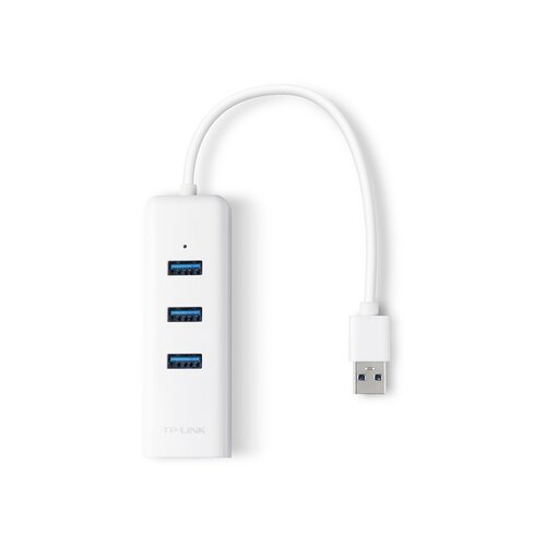 Tp-link to LAN TP-LINK UE330 USB 3.0 3-Port Hub &amp;amp; Gigabit Ethernet Adapter 2 in 1 USB Adapter Slike