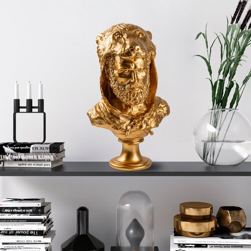Aberto Design Dekorativna figura Yak-040-C, 30x49x22 cm Cene