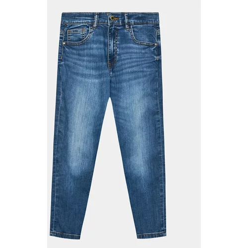 Guess Jeans hlače J3YA17 D4CA0 Mornarsko modra Regular Fit