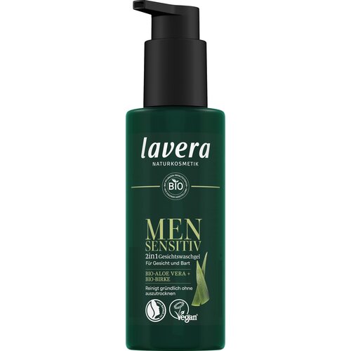 Lavera Men Sensitive 2in1 gel za umivanje obraza - 150 ml Cene