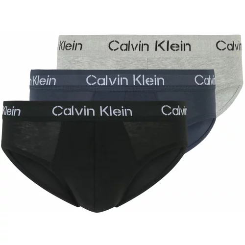Calvin Klein Underwear Slip morsko plava / siva melange / crna