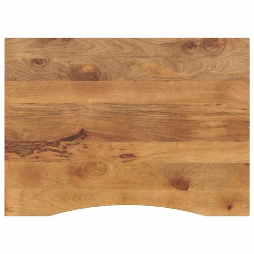 vidaXL Mizna plošča ukrivljena 100x80x2,5 cm trden mangov les Cene