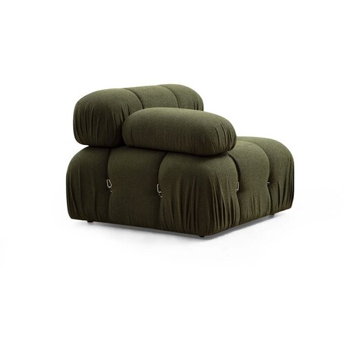Atelier Del Sofa Temno zelena modularna sedežna garnitura (levi kot) Bubble &amp;ndash; Slike