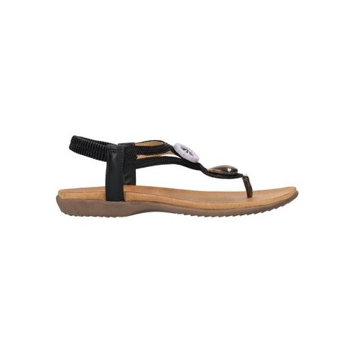 Amarpies Sandali &amp;amp; Odprti čevlji ABZ 23574 Mujer Negro Črna Slike