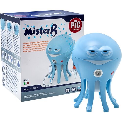 Artsana (PiC Solution) PiC otro&amp;scaron;ki kompresorski inhalator Mister8 Slike