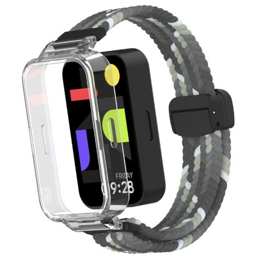 INF Najlonski pa&scaron;ček za uro Redmi Band 3/9 Active z magnetno zaponko Grey, (21757213) Cene