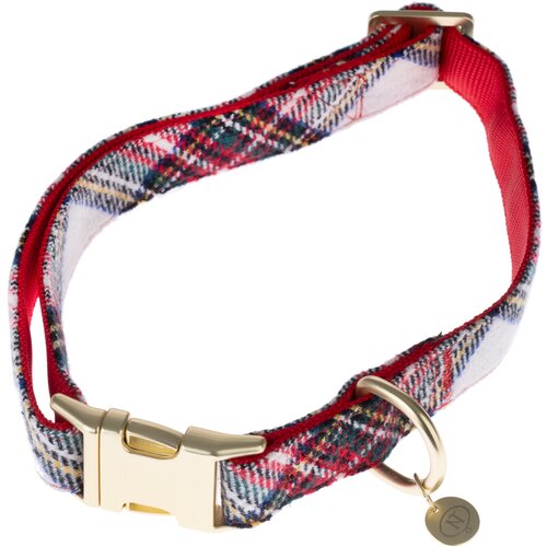 Nomad Tales Tartan: ogrlica, povodac, dozator vrećice za izmet, gumica za kosu - Veličina ogrlice L: 42-66 cm opseg vrata Cijene