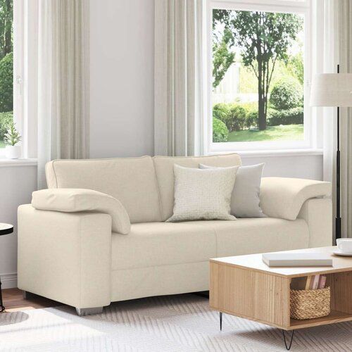  Sofa Bež Poliester 2.5-sedežna Odstranljive prevleke Sofa, (22054415) Cene