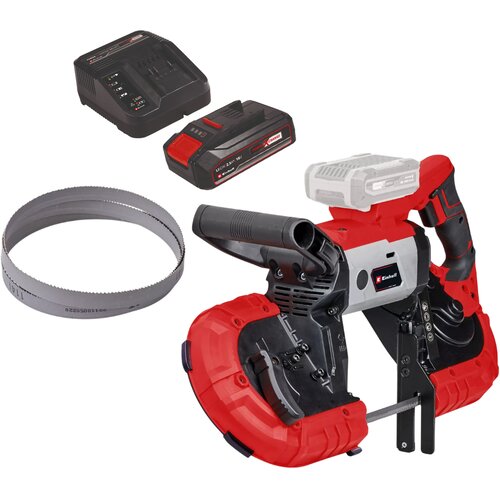 Einhell Akumulatorska tračna testera TE-MB 18/127 Li + 2,5 Ah Starter Kit 4504216/3810000033 Cene