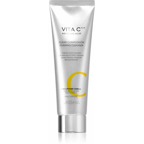 MISSHA Vita C Plus aktivna pjena za čišćenje s vitaminom C 120 ml