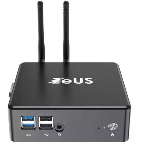 Zeus mini pc računar MPI10-i323 i3-1115G4 2C 4.1 GHz/DDR4 8GB/M.2 256GB/LAN/Dual wifi/bt/hdmi crni Slike
