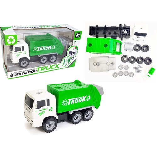 Toyzzz igračka Beli kamion za reciklažu (120656) Slike