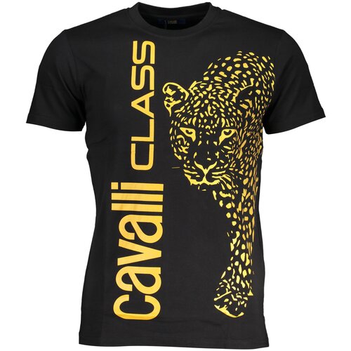 Cavalli Class MEN&amp;amp;#39;S SHORT SLEEVE T-SHIRT BLACK Slike