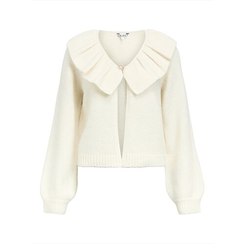 .OBJECT Pletena jopa 'OBJDENISI' kremna Cene