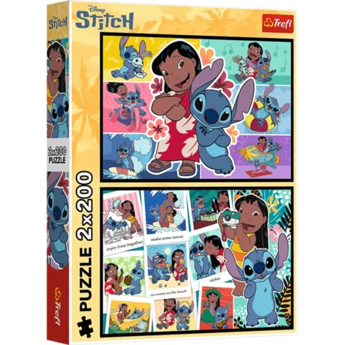Disney Lilo i Stitch sretan život 2x200 slagalica - Cijene