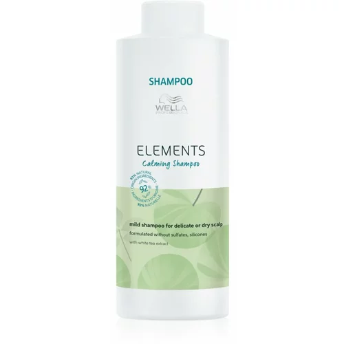 Wella Professionals Elements pomirjujoči šampon za občutljivo lasišče 500 ml