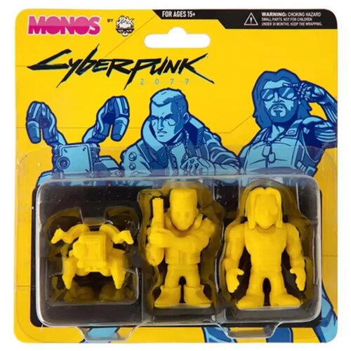 Jinx Cyberpunk 2077 Monos Silverhand Set - Series 1 Yellow Cene