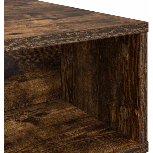  Kava Stol Dimljeni hrast 48 x 46 x 35 cm Konstruirano drvo Slike