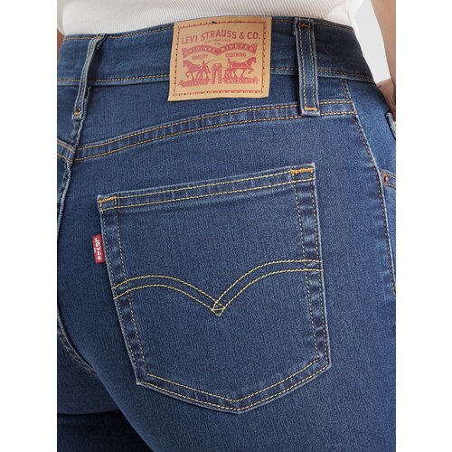 Levi&amp;#039;s Kavbojke &amp;#039;721 HIGH RISE SKINNY&amp;#039; temno modra Slike