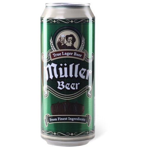 Muller Pivo svetlo limenka 0.5l Cene