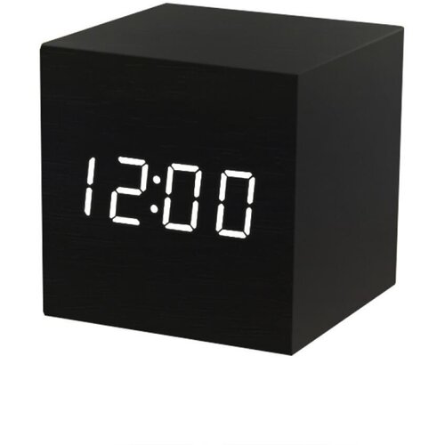 GOLDWAY 1 lesena budilka - mini LED digitalna ura s prikazom temperature časa, 3 stopnjami svetlosti in glasovnim upravljanjem, idealna za potovanja, (21884984) Cene