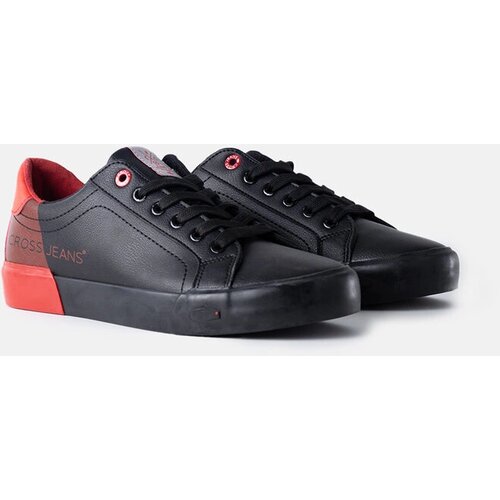 Cross Jeans Black and red men&amp;#039;s sneakers Slike