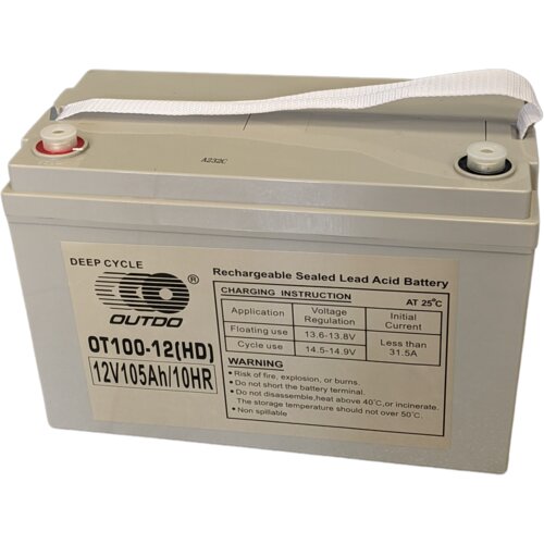 Outdo Ciklični gel akumulator 12V 105Ah, (21313900) Slike