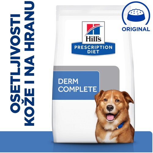 Hill&amp;rsquo;s PD Derm Complete Skin Care&amp;amp;Food Sensitivities 4 kg Slike