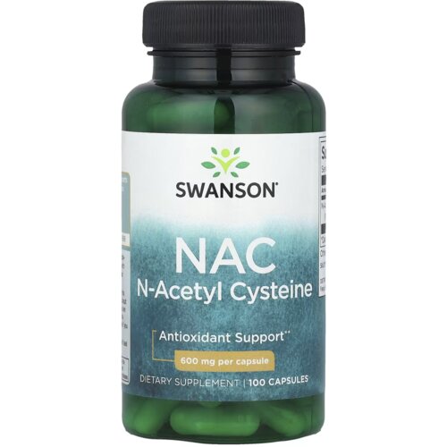 Swanson nac, n-acetil cistein 600 mg, 100 kapsula - za jetru i detoksikaciju Cene