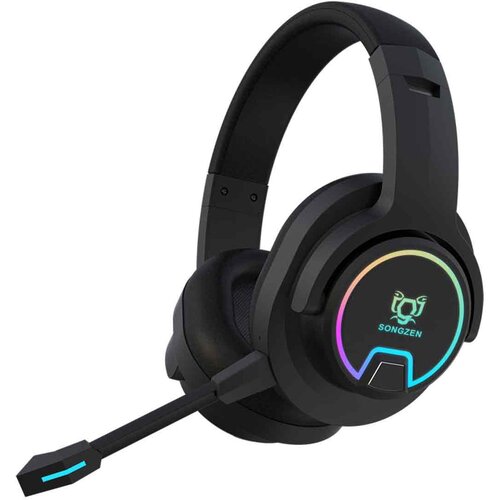 Venisymlis Brezžične slušalke Mars Gaming MHW-100 Black ARGB FLOW MICROPHONE, (22060244) Cene