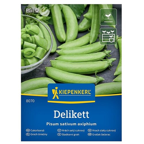 KIEPENKERL Zelenjavna semena Grah Delikett (Pisum sativum, Čas žetve: Junij) Cene