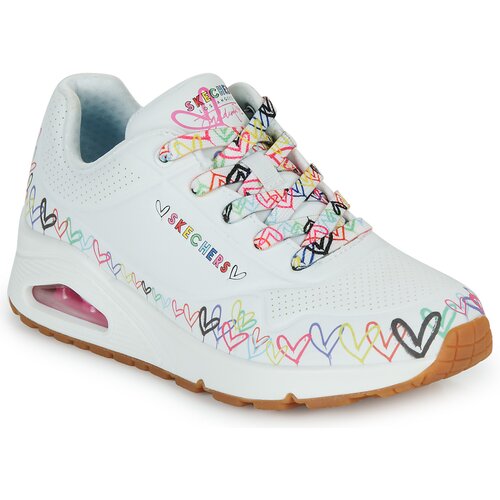 Skechers Nizke superge JGOLDCROWN: UNO - LOVE Bela Cene