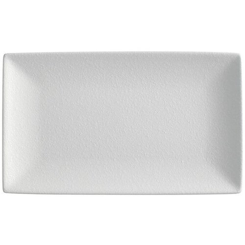 Maxwell williams Pravokoten krožnik Caviar 27,5x16 / bel / porcelan, (20456612) Cene
