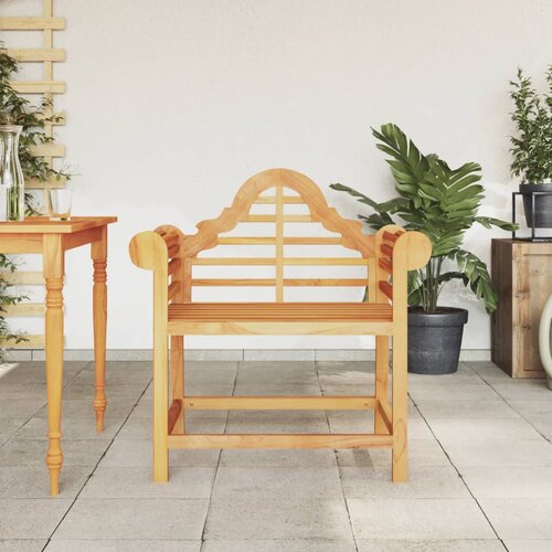 The Living Store Vrtni stol 88x60x92 cm trdna tikovina - Vrtni Stol, (21466120) Slike