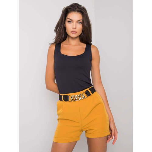 Fashion Hunters Mustard Laurell Belted Shorts Cijene