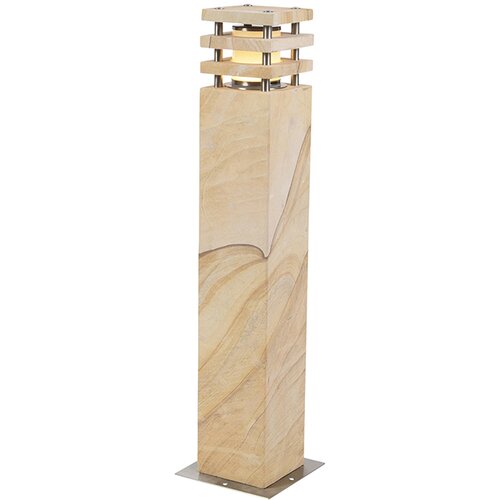 QAZQA Sodobna stoječa zunanja svetilka peščenjak 70 cm - Grumpy Cene
